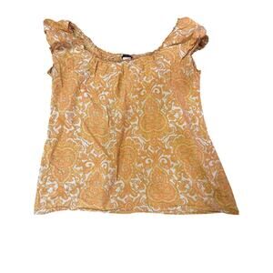 J.Crew Y2K, cap sleeve 100% cotton size small shirt